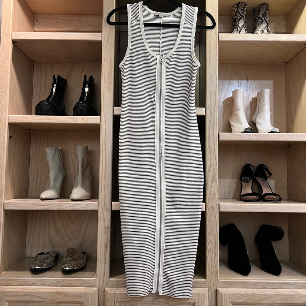 All saints tank top midi dress